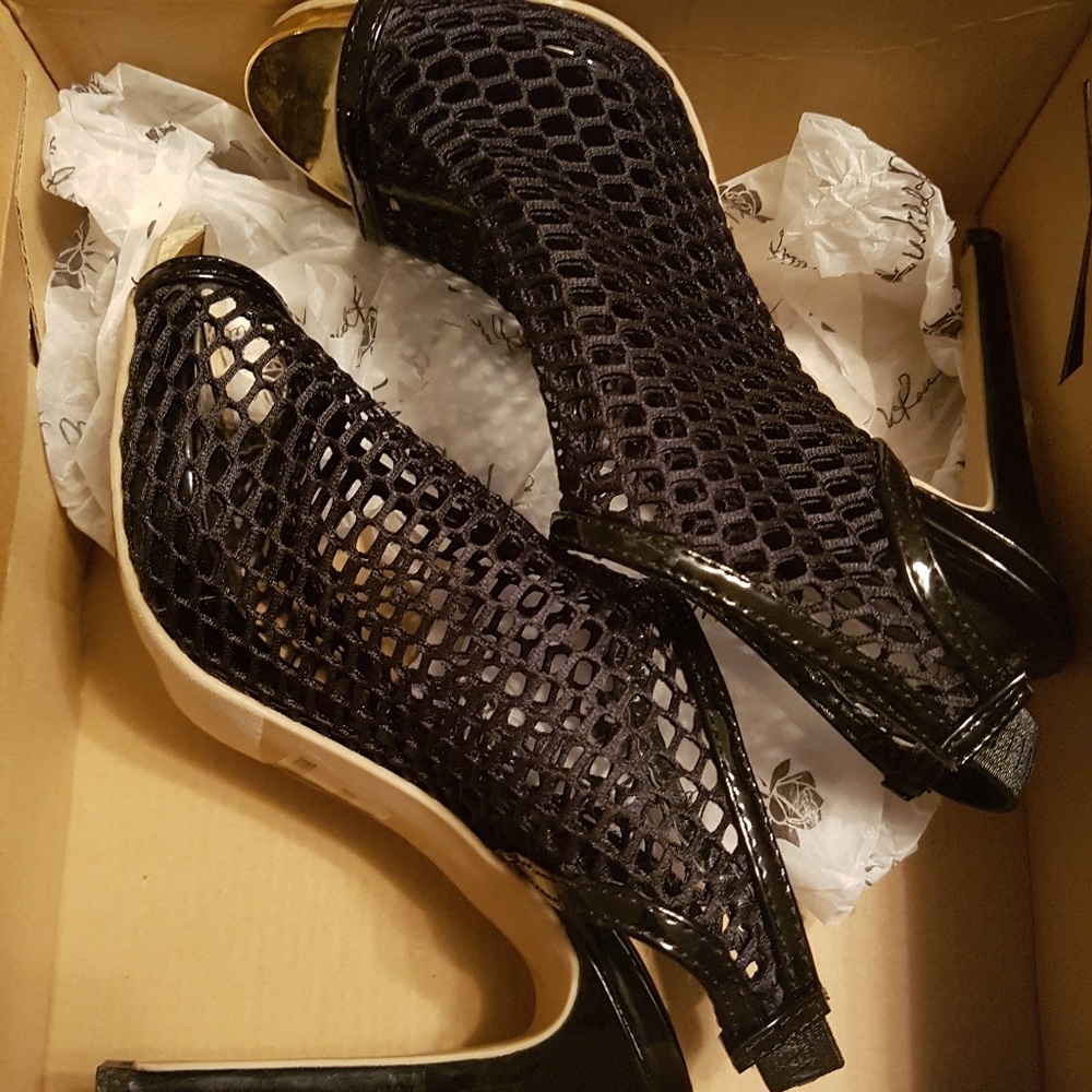 Wild Rose Slingback Heels